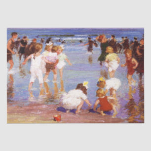 Papel De Seda Happy Days at Beach (por E.H. Potthast)