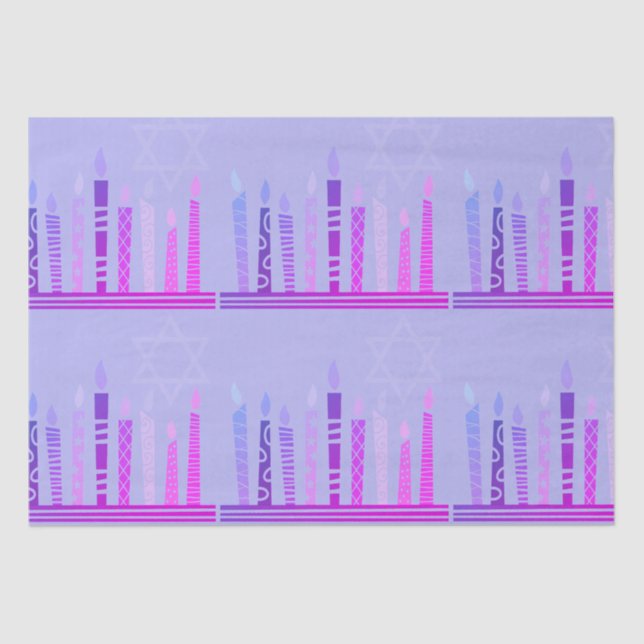 Papel De Seda Happy Hanukkah (Frente )