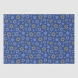 Papel De Seda Happy Hanukkah Star de David<br><div class="desc">Happy Hanukkah Star do David Pattern</div>