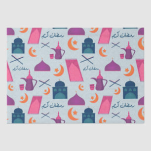 Papel De Seda Happy Ramadan Pattern