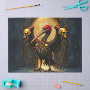 Papel De Seda Harbinger do Portão Dourado O Pelicano Noturno