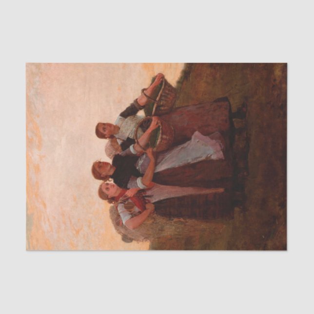 Papel De Seda Hark! A Lark de Homer Winslow (Frente )