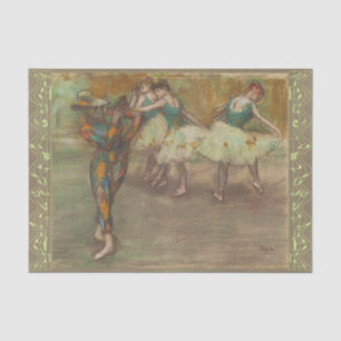 Papel De Seda Harlequin Dance, Degas