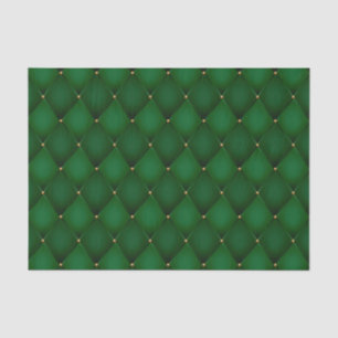 Papel De Seda Harlequin Diamond Emerald Green Decoupage
