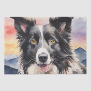 Papel De Seda Harmonia de Crepúsculo: Desacoplamento de Collie d