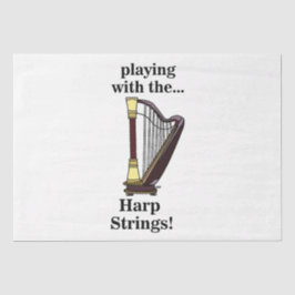 Papel De Seda Harp Musical Instrumento Harp Harp