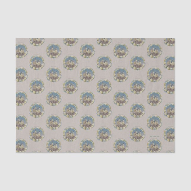 PAPEL DE SEDA HARRY POTTER™ | CASTELO HOGWARTS™ (Frente )