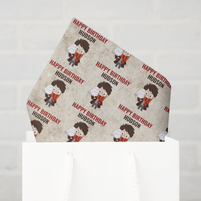 Papel De Seda HARRY POTTER™ Character Magical Arch Birthday (Sacola de presentes)