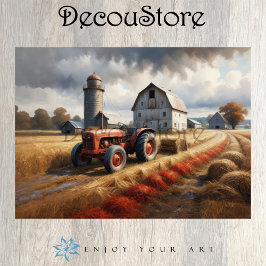 Papel De Seda Harvest Morning Decoupage