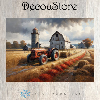 Papel De Seda Harvest Morning Decoupage