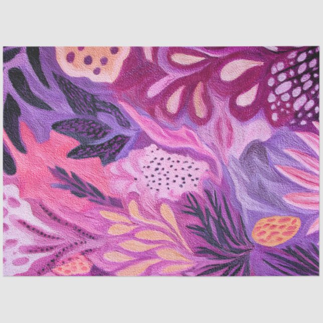 Papel De Seda HATHOR Bloom Wrapping Paper (Frente )