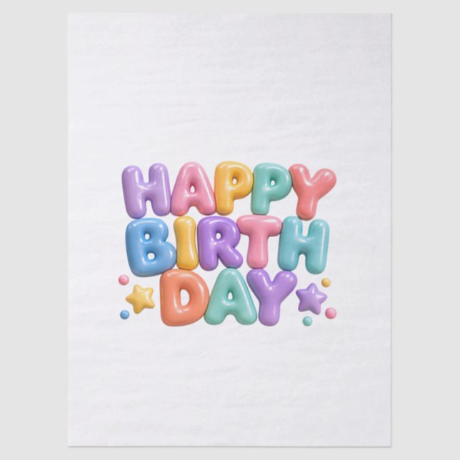 PAPEL DE SEDA HBD (Frente )