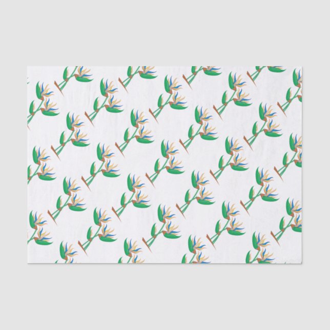 Papel De Seda Helicônia (Frente )