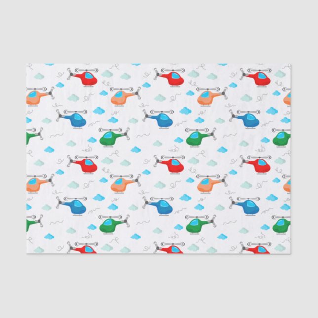 Papel De Seda Helicopter (Frente )