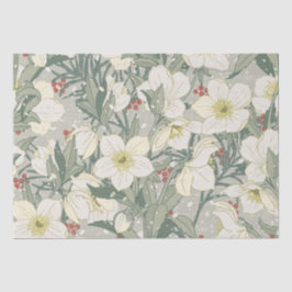 Papel De Seda Hellebore Winter Flowers