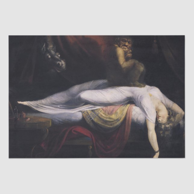 Papel De Seda Henry Fuseli A Pintura Do Pesadelo (Frente )