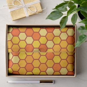 Papel De Seda Hexágono do Honeycomb