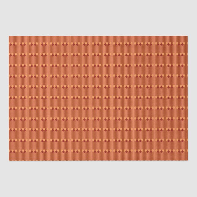 Papel De Seda Hexgon de Vinho Espalhado (Frente )