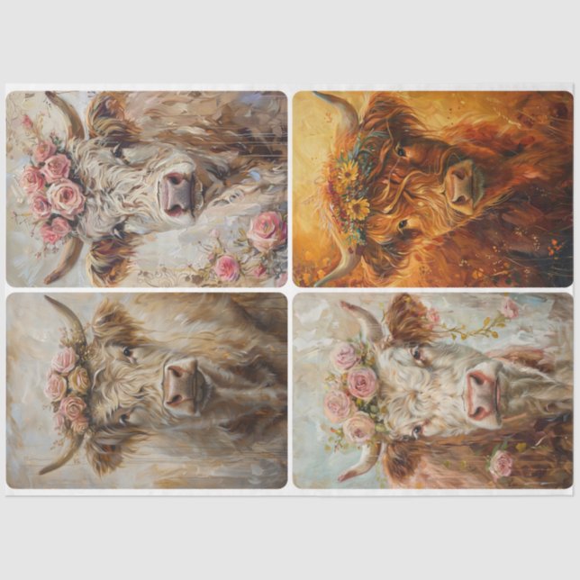 Papel De Seda Highlander Haven (Frente )