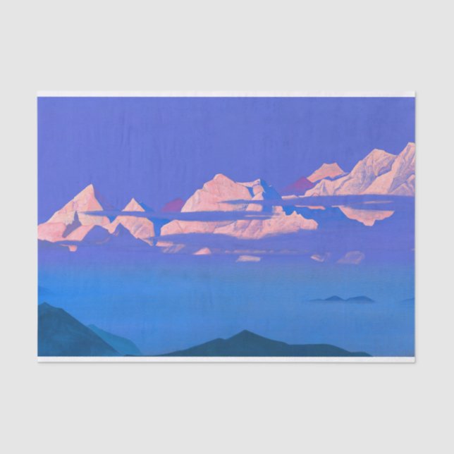 Papel De Seda Himalaia por Nicholas Roerich (Frente )
