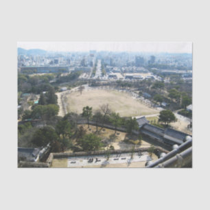 Papel De Seda Himeji, Japão (View from atop Castle)