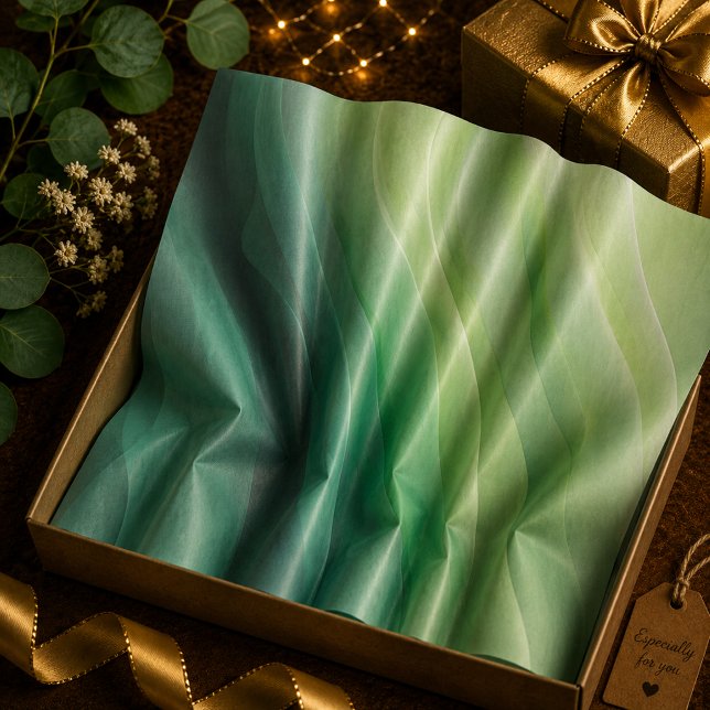 Papel De Seda Hino Verde em Movimento (Criador carregado)