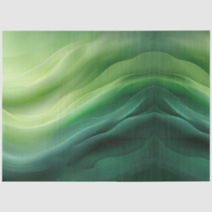 Papel De Seda Hino Verde em Movimento