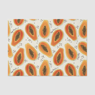Papel De Seda Hiya Papaya Pattern