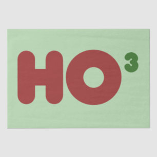 Papel De Seda Ho 3 Natal engraçado
