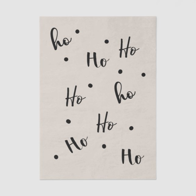 Papel De Seda Ho ho ho (Frente )