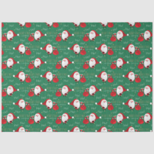 Papel De Seda Ho Ho - Papais noeis De Natal