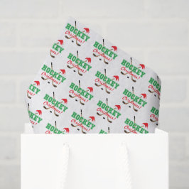 Papel De Seda Hockey com palitos de Natal