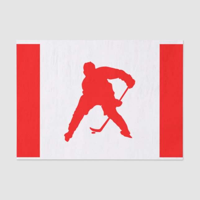 Papel De Seda Hockey do Canadá (Frente )