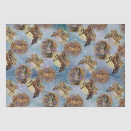 Papel De Seda Holiday Dreamcatcher Western Horses