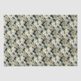 Papel De Seda Holiday Pointsettia