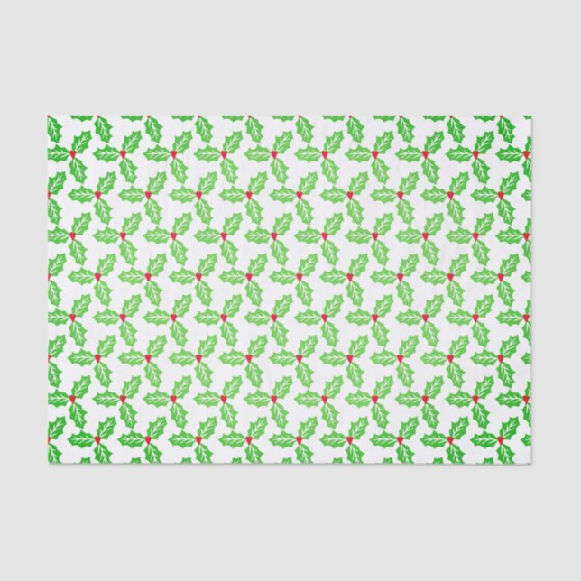 Papel De Seda Holly Red Heart (Frente )