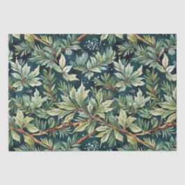 Papel De Seda Holly, Spruce, Verde-Neve