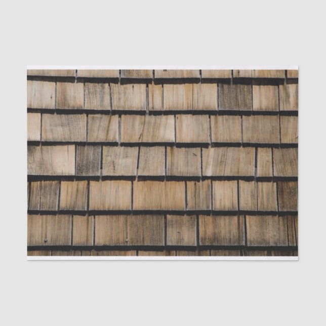 Papel De Seda Holzschindeln (Frente )