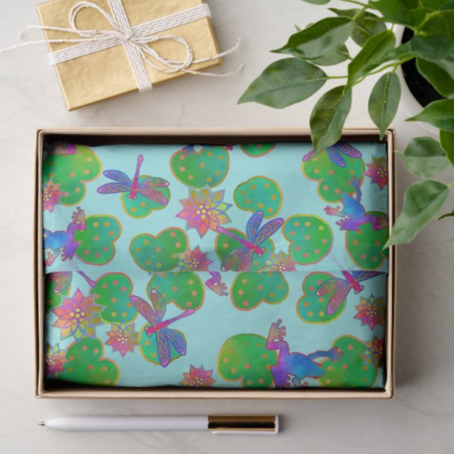 Papel De Seda Home on the Water Winter (Presente)