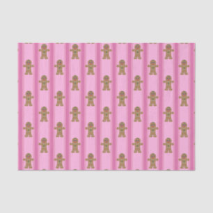 Papel De Seda Homem de Gengibre Rosa, Divertido e Rico