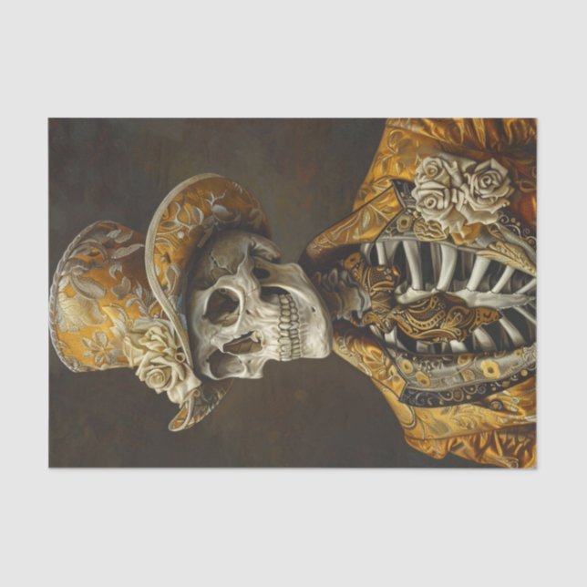 Papel De Seda Homem morto18 (Frente )