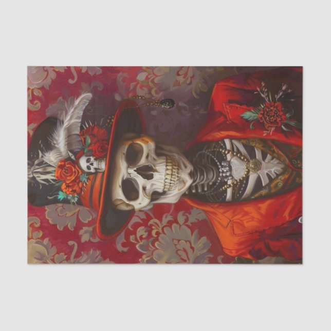 Papel De Seda Homem morto5 (Frente )