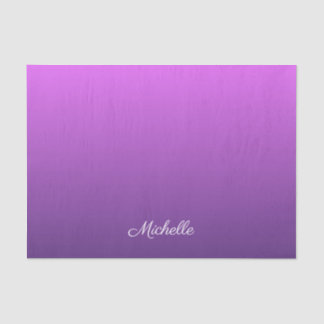 Papel De Seda Homem roxo personalizado