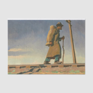 Papel De Seda Homem sem-teto por Maynard Dixon