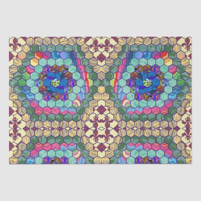 Papel De Seda Homemade Quilt (Frente )