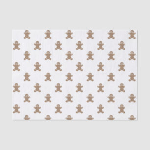 Papel De Seda Homens de pão-de-gengibre