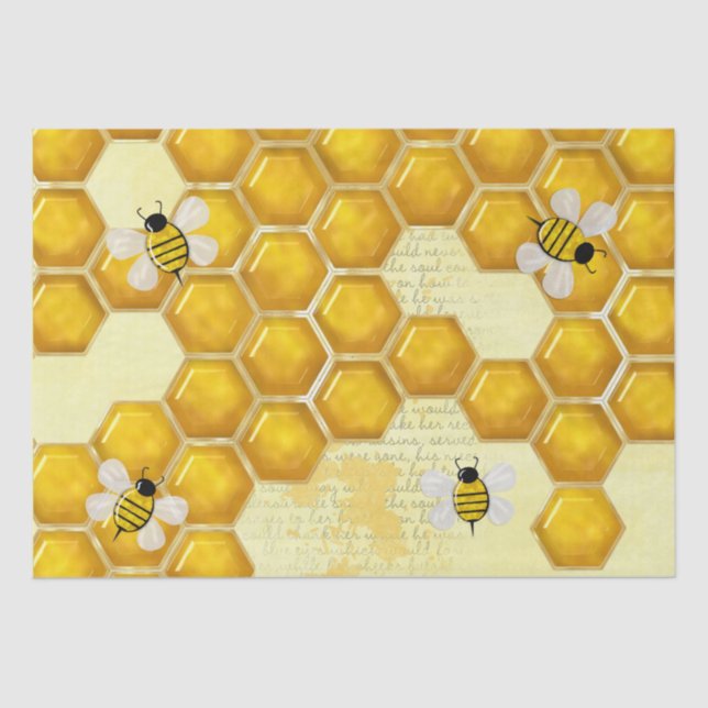 Papel De Seda Honey Comb 3D Whimsey (Frente )