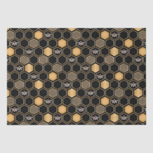 Papel De Seda Honeycomb Pattern