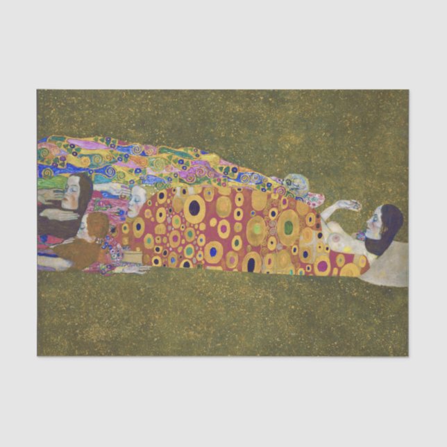 Papel De Seda Hope, Gustav Klimt (Frente )