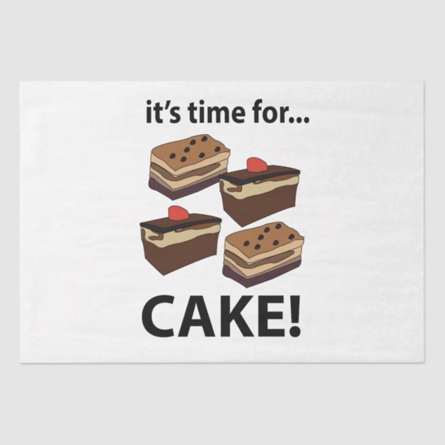 Papel De Seda Hora do Bolo (Frente )